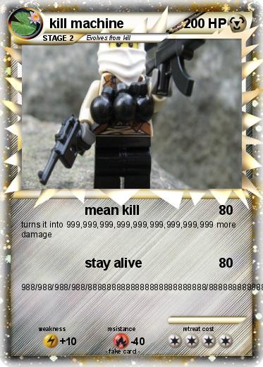 Pokemon kill machine
