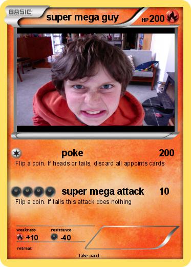 Pokemon super mega guy