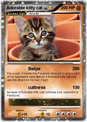 Pokemon Adorable kitty cat