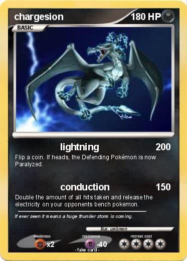 Pokemon chargesion