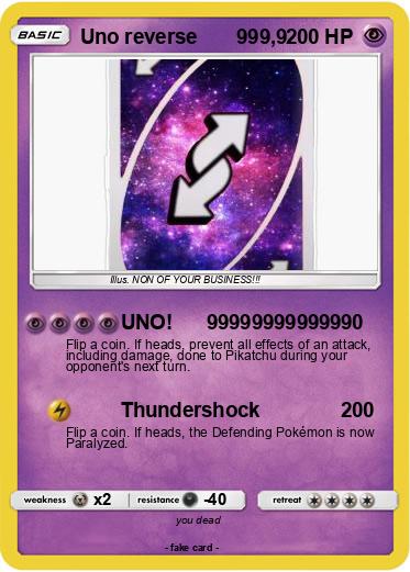 Pokemon Uno reverse       999,9