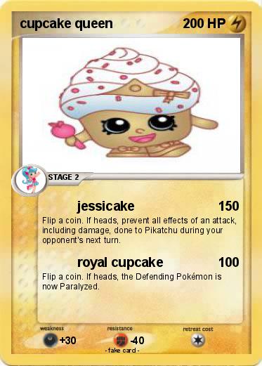 Pokemon cupcake queen