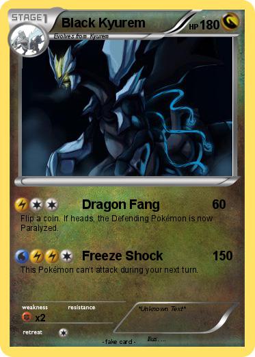 Pokemon Black Kyurem