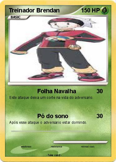 Pokemon Treinador Brendan