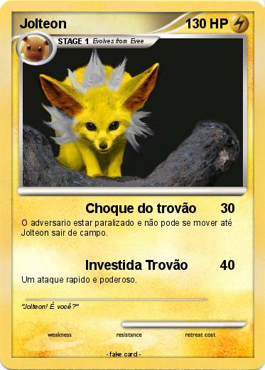 Pokemon Jolteon