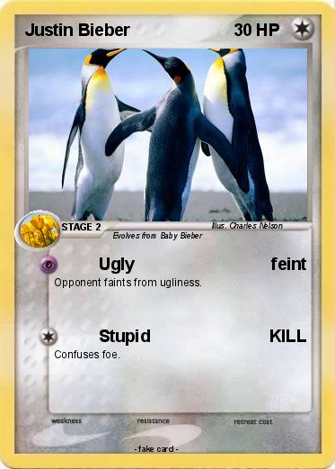 Pokemon Justin Bieber