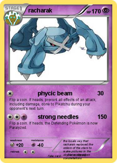 Pokemon racharak