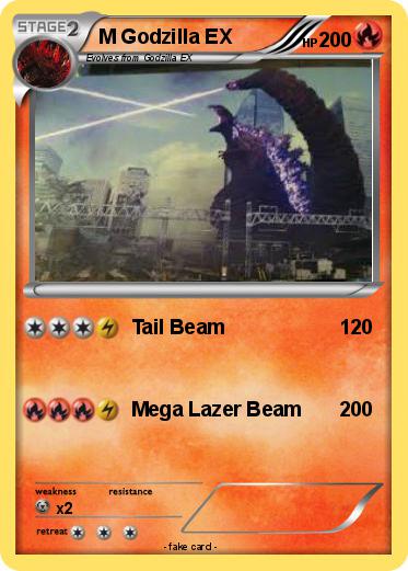 Pokemon M Godzilla EX