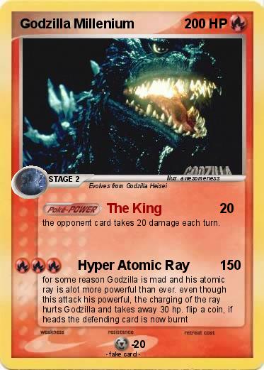 Pokemon Godzilla Millenium