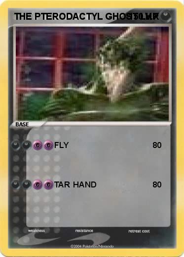 Pokemon THE PTERODACTYL GHOST LV.X