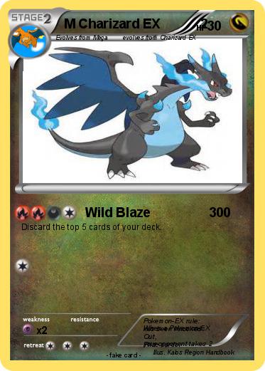 Pokemon M Charizard EX           2