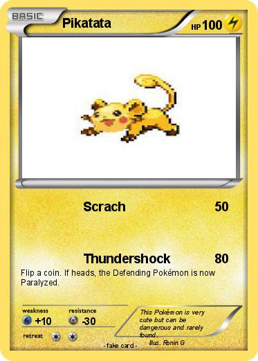Pokemon Pikatata
