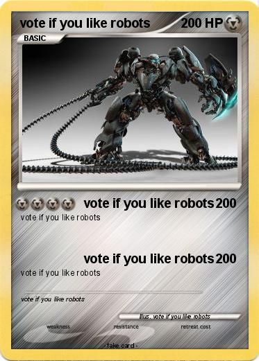 Pokemon vote if you like robots Pokemon vote if you like robots