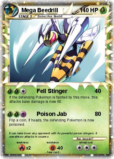 Pokemon Mega Beedrill