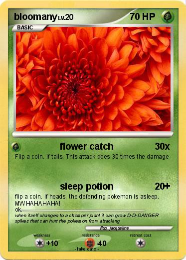Pokemon bloomany