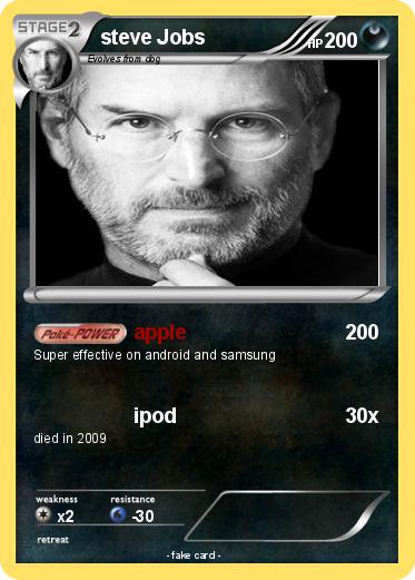 Pokemon steve Jobs