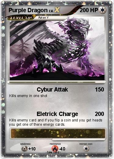Pokemon Purple Dragon