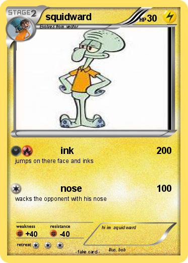Pokemon squidward