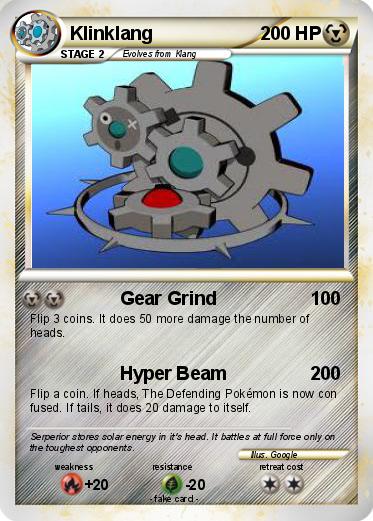 Pokemon Klinklang