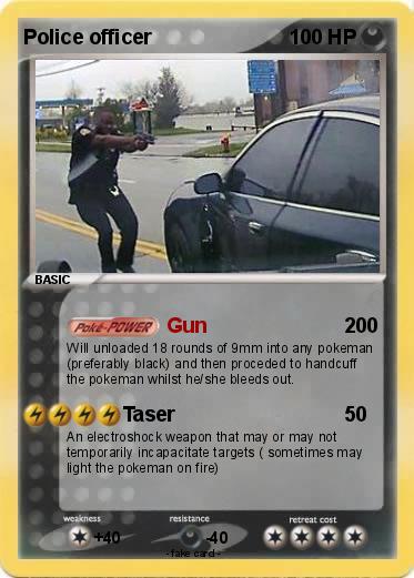 Pokemon Police officer