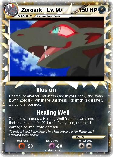 Pokemon Zoroark   Lv. 90