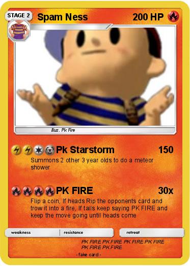 Pokemon Spam Ness