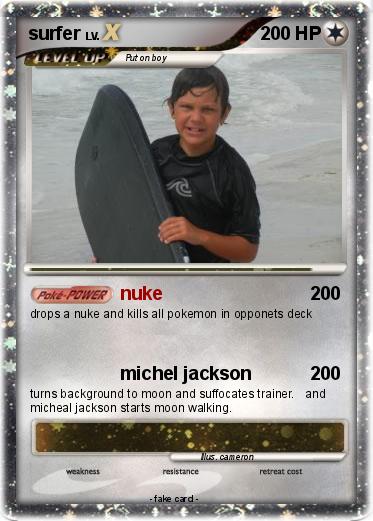 Pokemon surfer