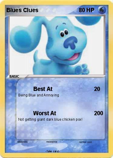 Pokemon Blues Clues