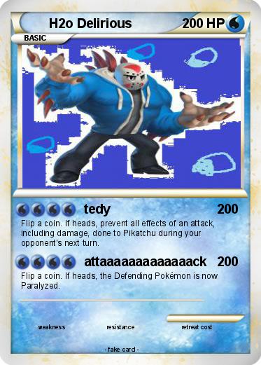 Pokemon H2o Delirious