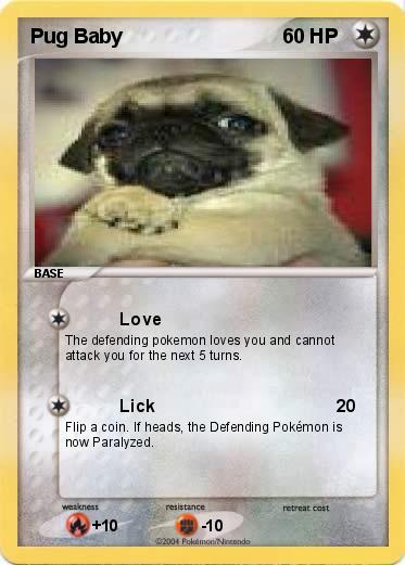 Pokemon Pug Baby