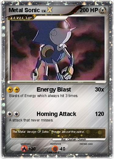 Pokemon Metal Sonic