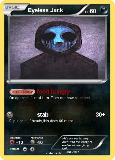 Pokemon Eyeless Jack