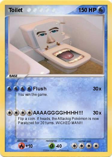 Pokemon Toilet   