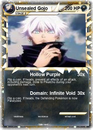 Pokemon Unsealed Gojo