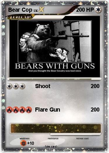 Pokemon Bear Cop