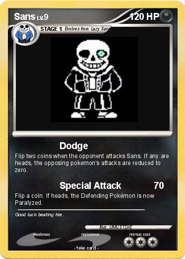 Pokemon Sans