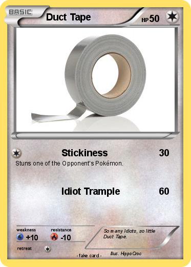Pokemon Duct Tape