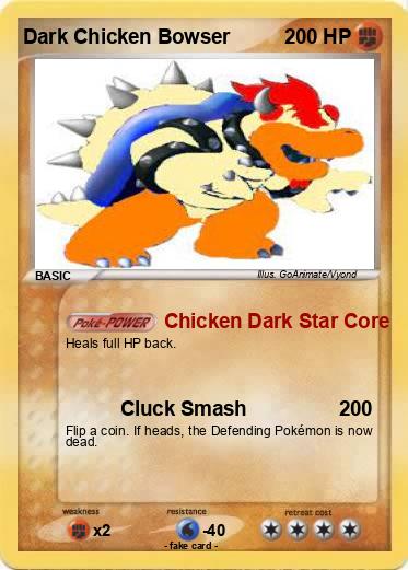 Pokemon Dark Chicken Bowser