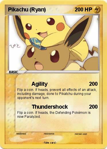 Pokemon Pikachu (Ryan)