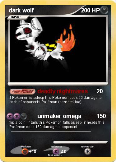 Pokemon dark wolf