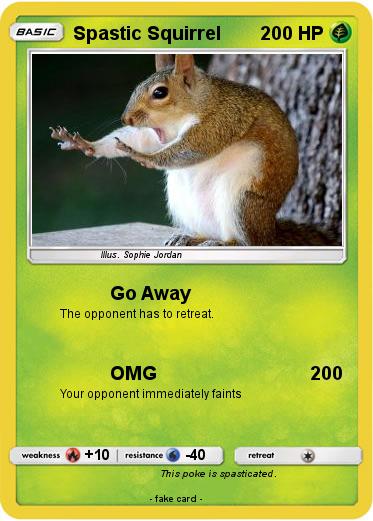 Pokemon Spastic Squirrel