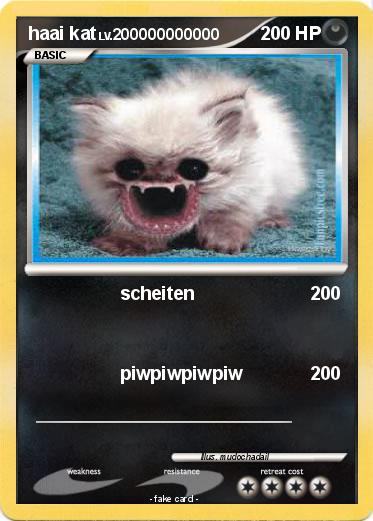 Pokemon haai kat