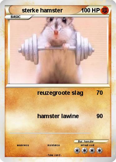 Pokemon sterke hamster