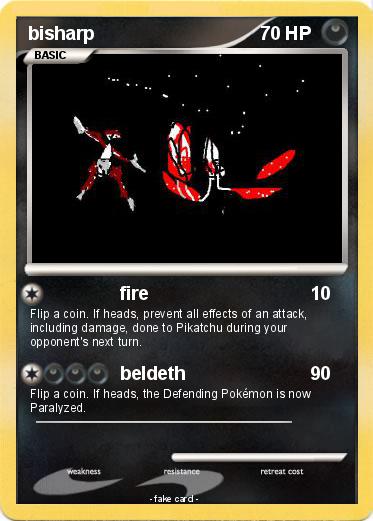 Pokemon bisharp