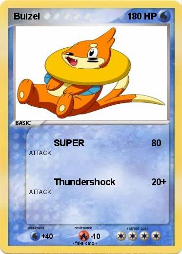 Pokemon Buizel
