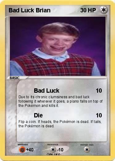 Pokemon Bad Luck Brian