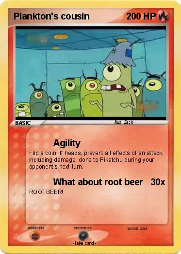 Pokemon Plankton's cousin