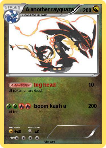 Pokemon A another rayquaza