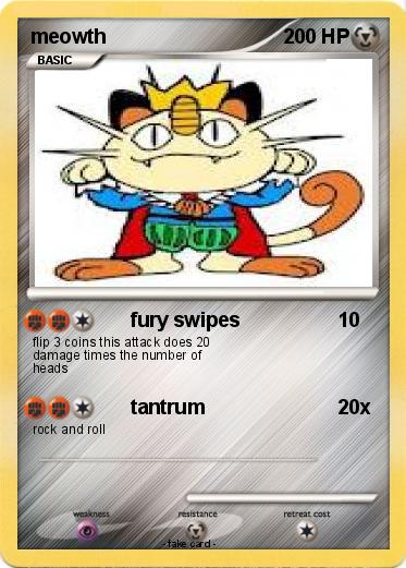 Pokemon meowth