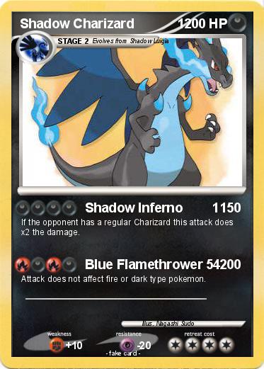 Pokemon Shadow Charizard            1